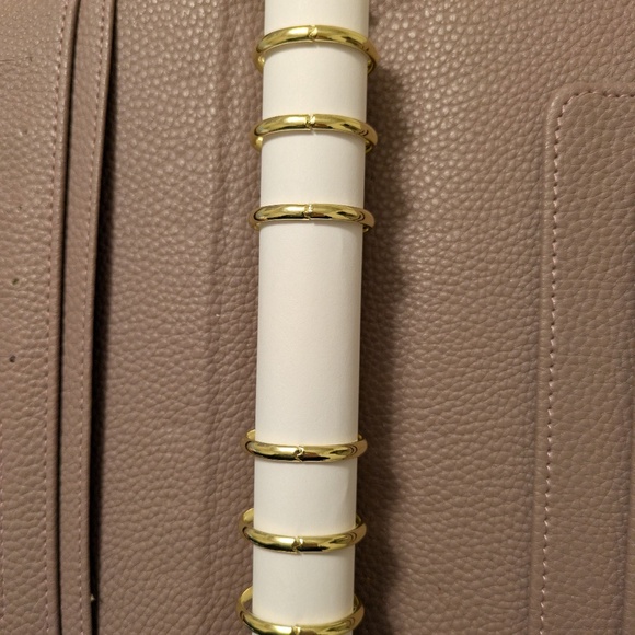 Vegan Leather Personal Ring Planner with Inserts - Picture 7 of 9